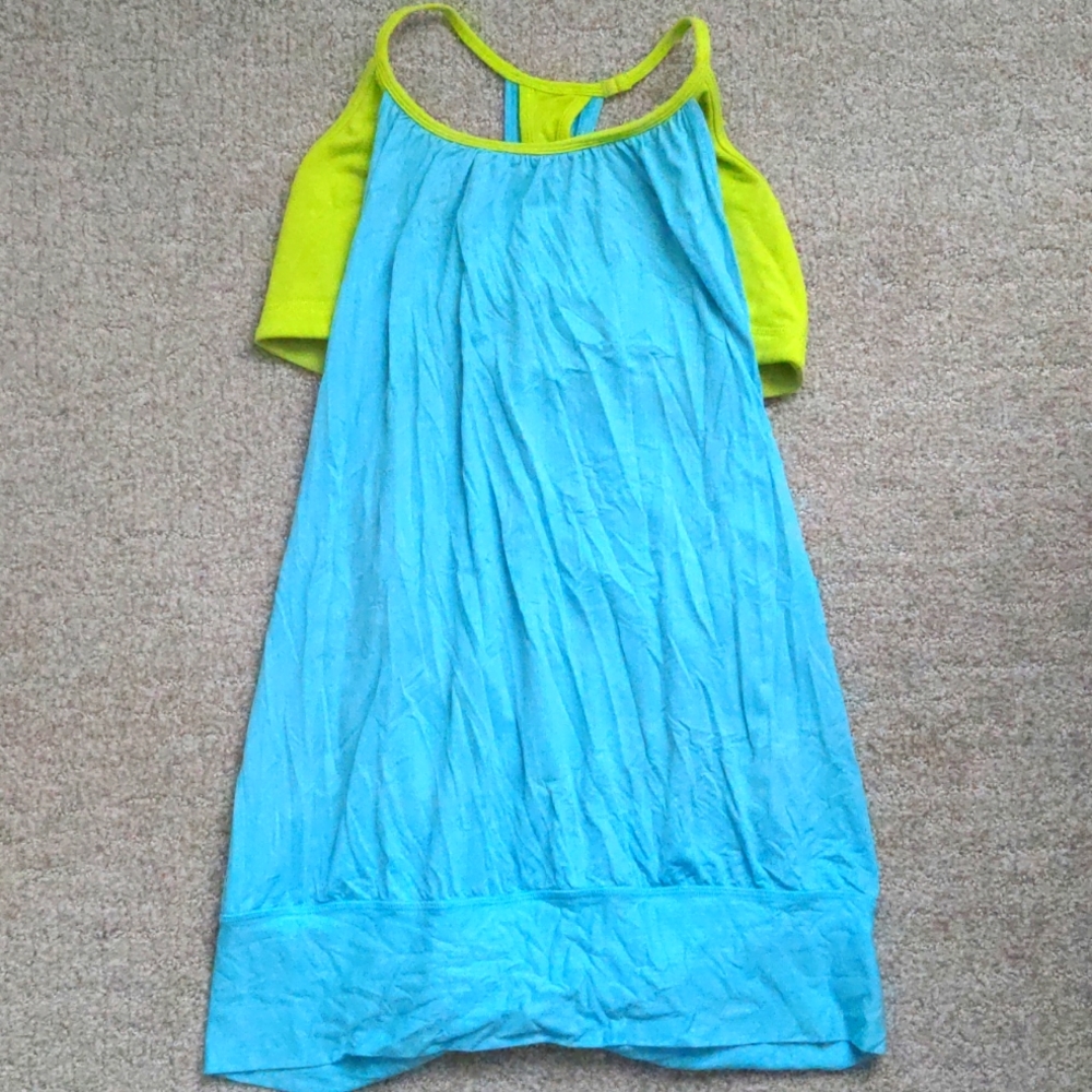 Lululemon No Limits TankAngel Blue / Antidote
